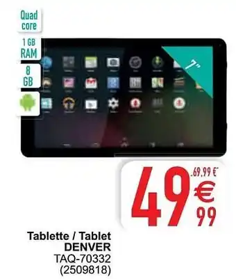 Cora Tablette - tablet denver taq-70332 aanbieding