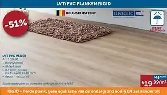 Zelfbouwmarkt Rigid vloer natuur eik aanbieding