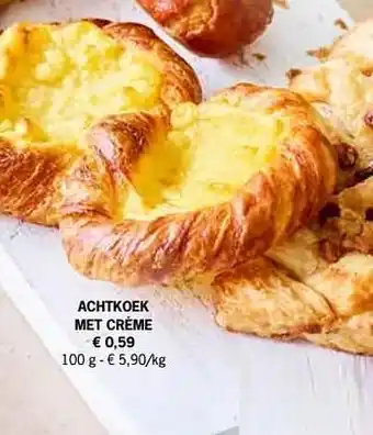 Lidl Achtkoek met crème 100g aanbieding