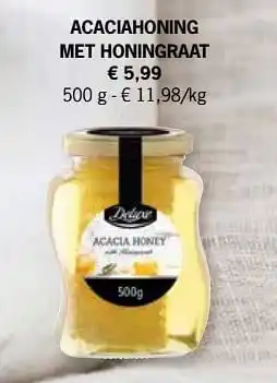 Acaciahoning met honingraat 500g