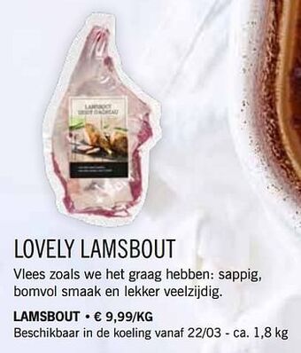 Lidl Lamsbout aanbieding