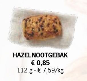 Lidl Hazelnootgebak aanbieding