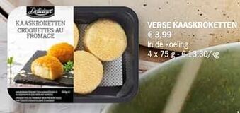 Lidl Verse kaaskroketten aanbieding