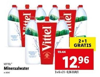 Lidl Mineraalwater aanbieding