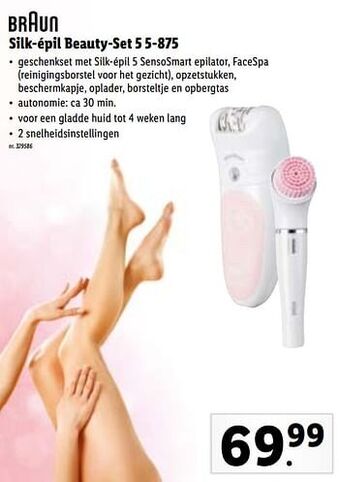Lidl Braun silk-épil beauty-set 5 5-875 aanbieding