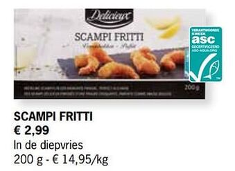 Scampi fritti