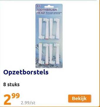 Action Opzetborstels aanbieding