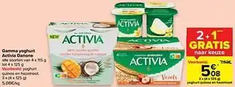 Carrefour Yoghurt quinoa en hazelnoot aanbieding