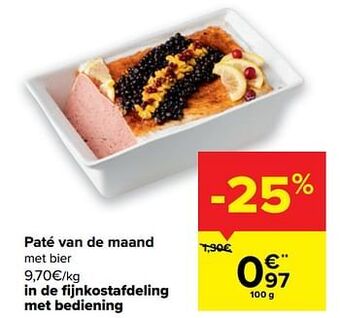 Carrefour Paté van de maand aanbieding