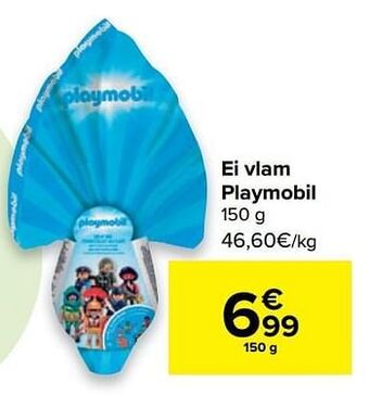 Carrefour Ei vlam playmobil aanbieding