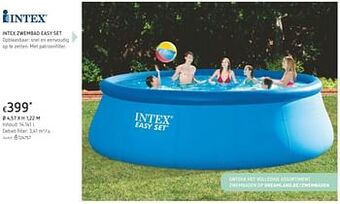 Dreamland Intex zwembad easy set aanbieding