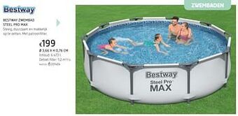 Bestway zwembad steel pro max