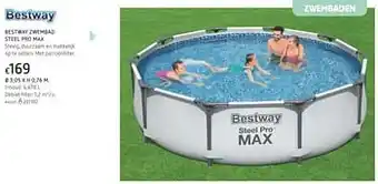 Dreamland Bestway zwembad steel pro max aanbieding