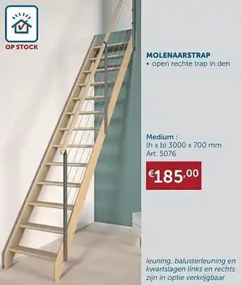 Zelfbouwmarkt Molenaarstrap medium aanbieding