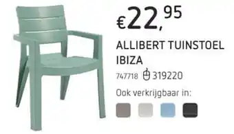 Dreamland Allibert tuinstoel ibiza aanbieding