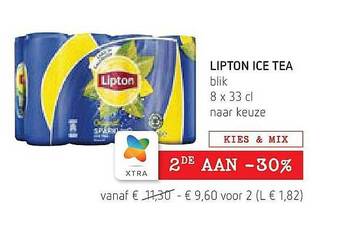 Spar Colruyt Lipton Ice Tea aanbieding