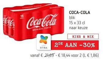 Spar Colruyt Coca-cola aanbieding
