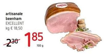 Spar Colruyt Artisanale beenham excellent aanbieding
