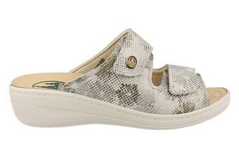 Berca Shoes Helix Pantoffel Ortho Voetbed Kurk Super Wijdte K Softtouch - Beige aanbieding