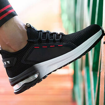 Berca Shoes Safetyrunner Sneaker Laag Milano Workers Safety Sneaker - Zwart aanbieding