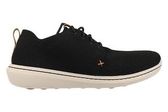 Berca Shoes Clarks Veterschoen Heren Cloudsteppers Step Urban Mix Ultra Light - Zwart aanbieding