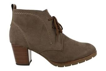 Berca Shoes Marco Tozzi Enkellaars Dames - Taupe aanbieding