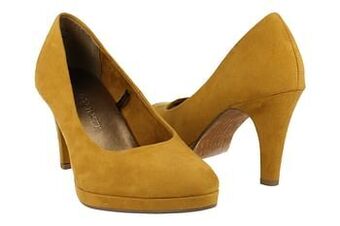 Berca Shoes Marco Tozzi Pump Dames - Geel aanbieding