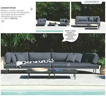 Dreamland Loungeset arcane aanbieding
