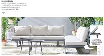 Dreamland Loungeset lou aanbieding