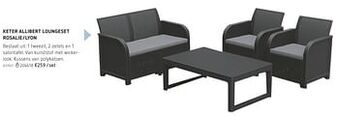 Dreamland Keter allibert loungeset rosalie-lyon aanbieding