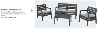 Dreamland Allibert loungeset delano aanbieding