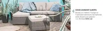 Dreamland Ocean loungeset alberta aanbieding