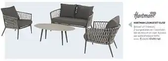 Dreamland Hartman loungeset elise aanbieding