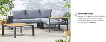 Dreamland Loungeset vallon aanbieding