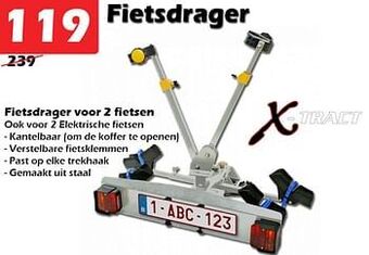 iTEK Fietsdrager aanbieding
