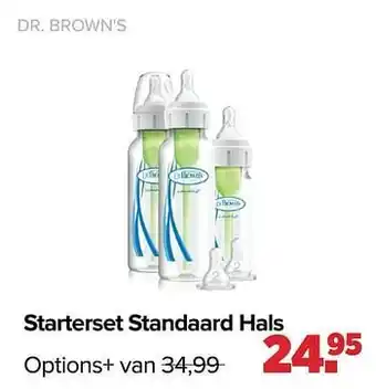 Baby-Dump Starterset standaard hals options+ aanbieding