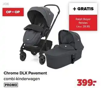 Chrome dlx pavement combi-kinderwagen