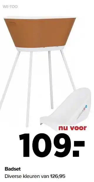 Baby-Dump Badset aanbieding