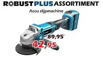 iTEK Robust plus assortiment accu slijpmachine aanbieding