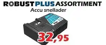 iTEK Robust plus assortiment accu snellader aanbieding