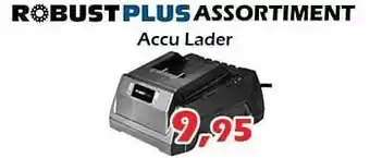 iTEK Robust plus assortiment accu lader aanbieding