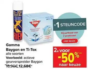 Actieve geurverspreider baygon