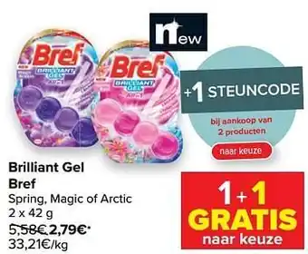 Carrefour Market Brilliant gel bref aanbieding