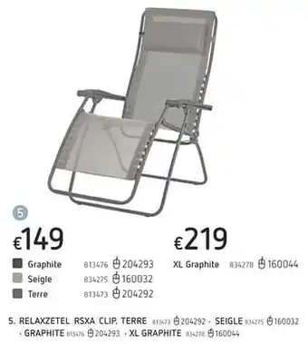 Dreamland Relaxzetel rsxa clip. terre aanbieding