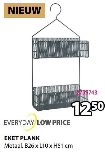 Jysk Eket plank aanbieding