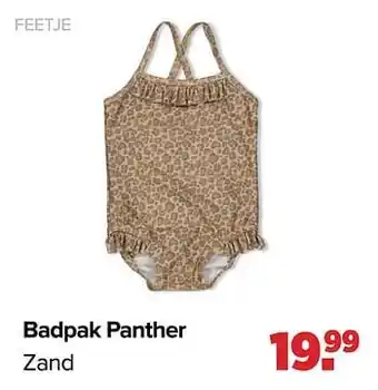 Baby-Dump Badpak panther zand aanbieding