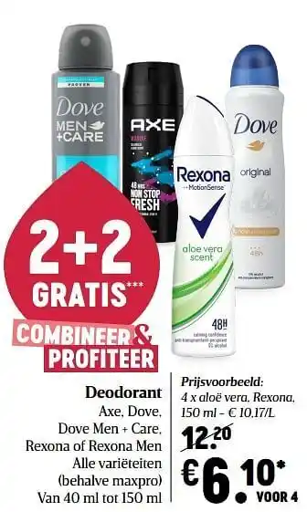 Aloë vera, rexona