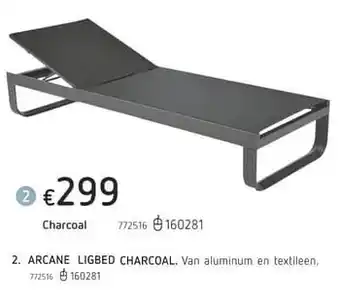 Dreamland Arcane ligbed charcoal charcoal aanbieding
