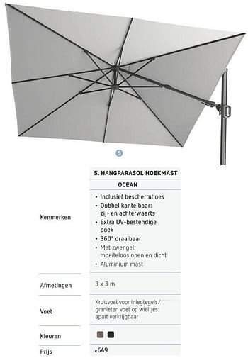 hangparasol 3x3