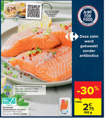 Carrefour Zalmhaasje Kwaliteitsketen Carrefour aanbieding